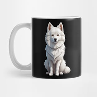 White Doggo Mug